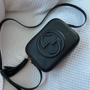 GUCCI Soho black crossbody bag, brand new!